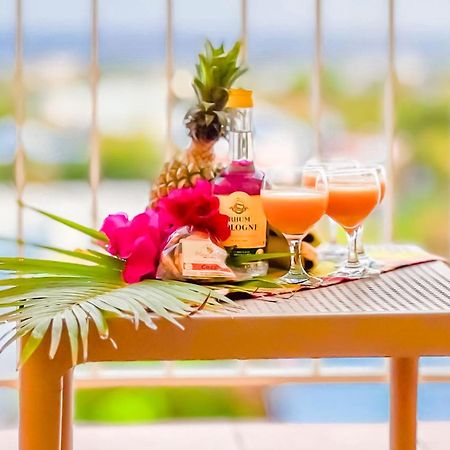 Magnifique Appartement Fleurs Caraibes - 6 Personnes En Residence Avec Piscine Privee - Sainte Anne Buitenkant foto